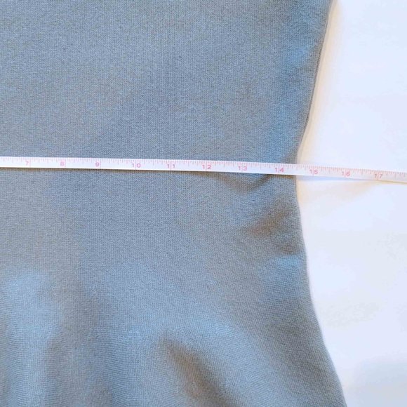 Ann Taylor Factory Sleeveless Peplum Knit Sweater Shell Tank Top XS - Picture 6 of 6